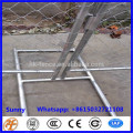 6' height x 12ft length construction site galvanized chain linkfence panel temporary